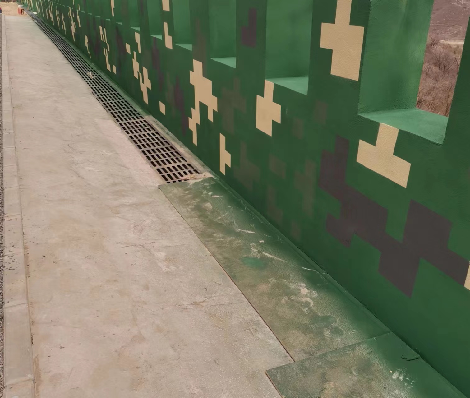 汕头围墙迷彩喷涂,数迷彩漆